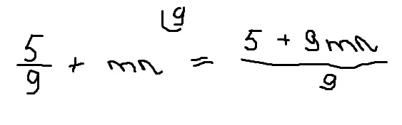 m n дробь Это если m n.Если m n то m n дробь mn mn Во вложении файл который показывает как именно это нужно написать на бумаге....